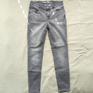 OLD NAVY - GREY ROCKSTAR SKINNY JEANS